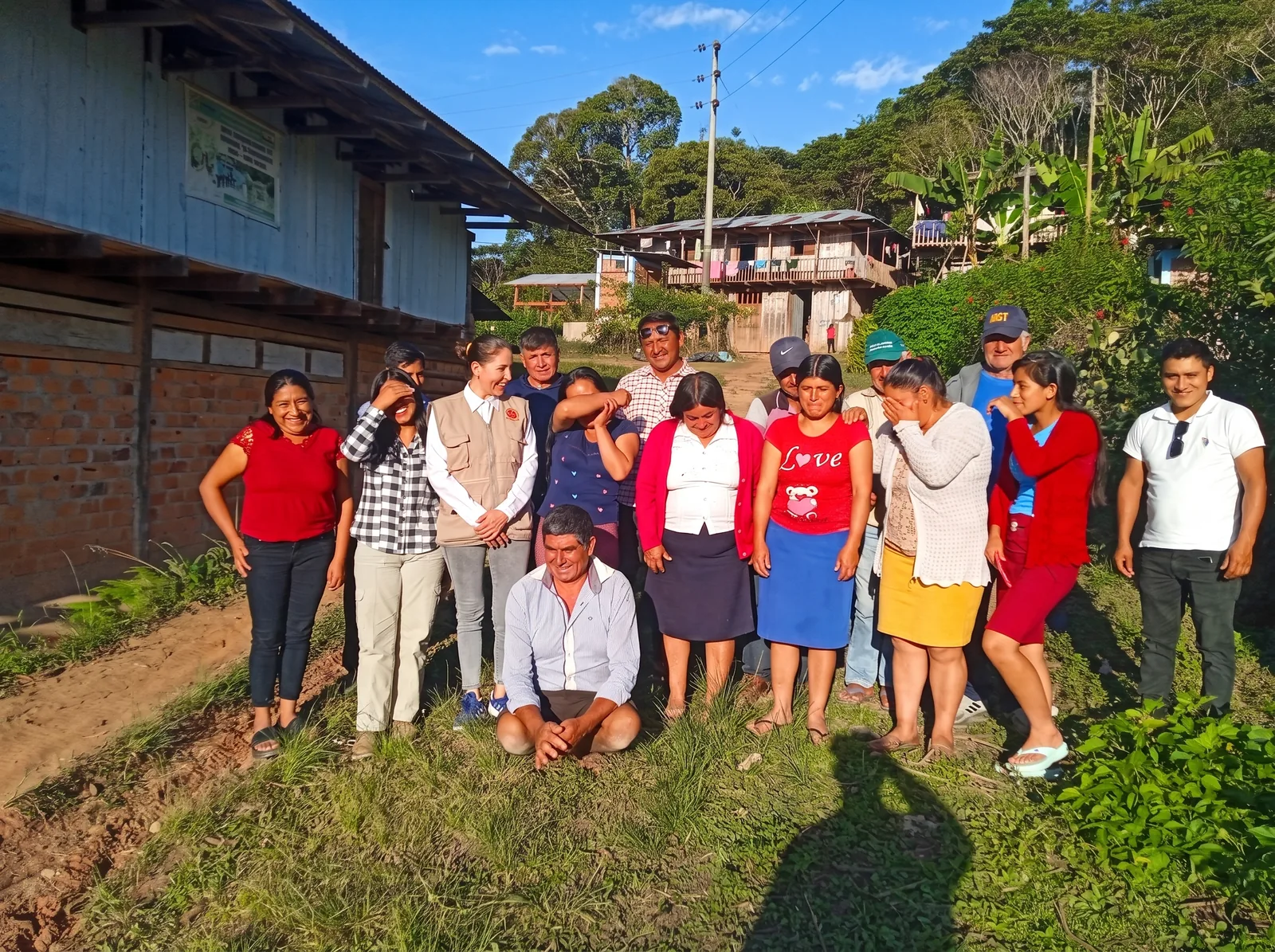 Familias productoras participantes del proyecto