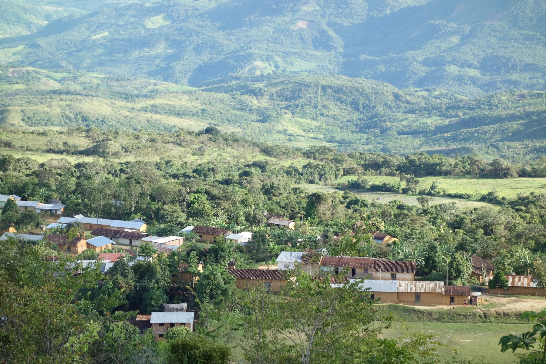 Casas tradicionales en Lamas, San Martín